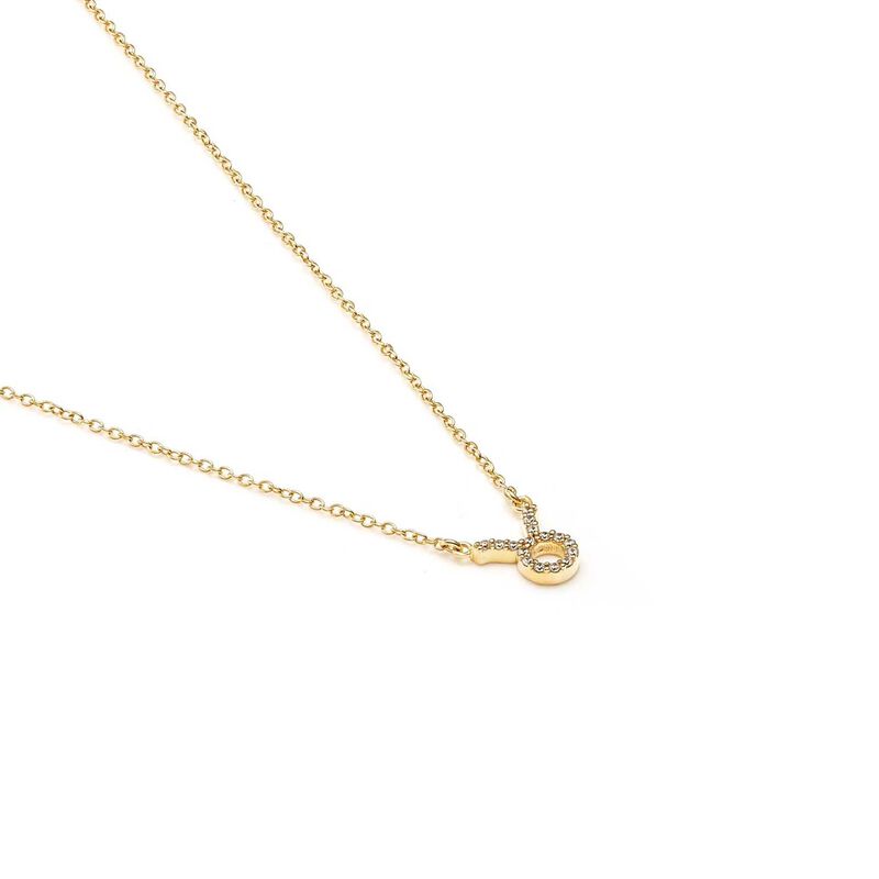 Silk & Steel Taurus Necklace image number 2
